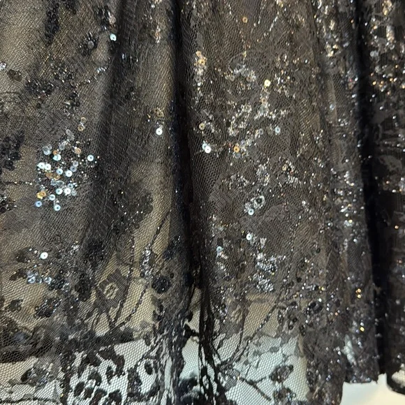 Sherri Hill Black Homecoming or Semi Formal Dress - Picture 4 of 7